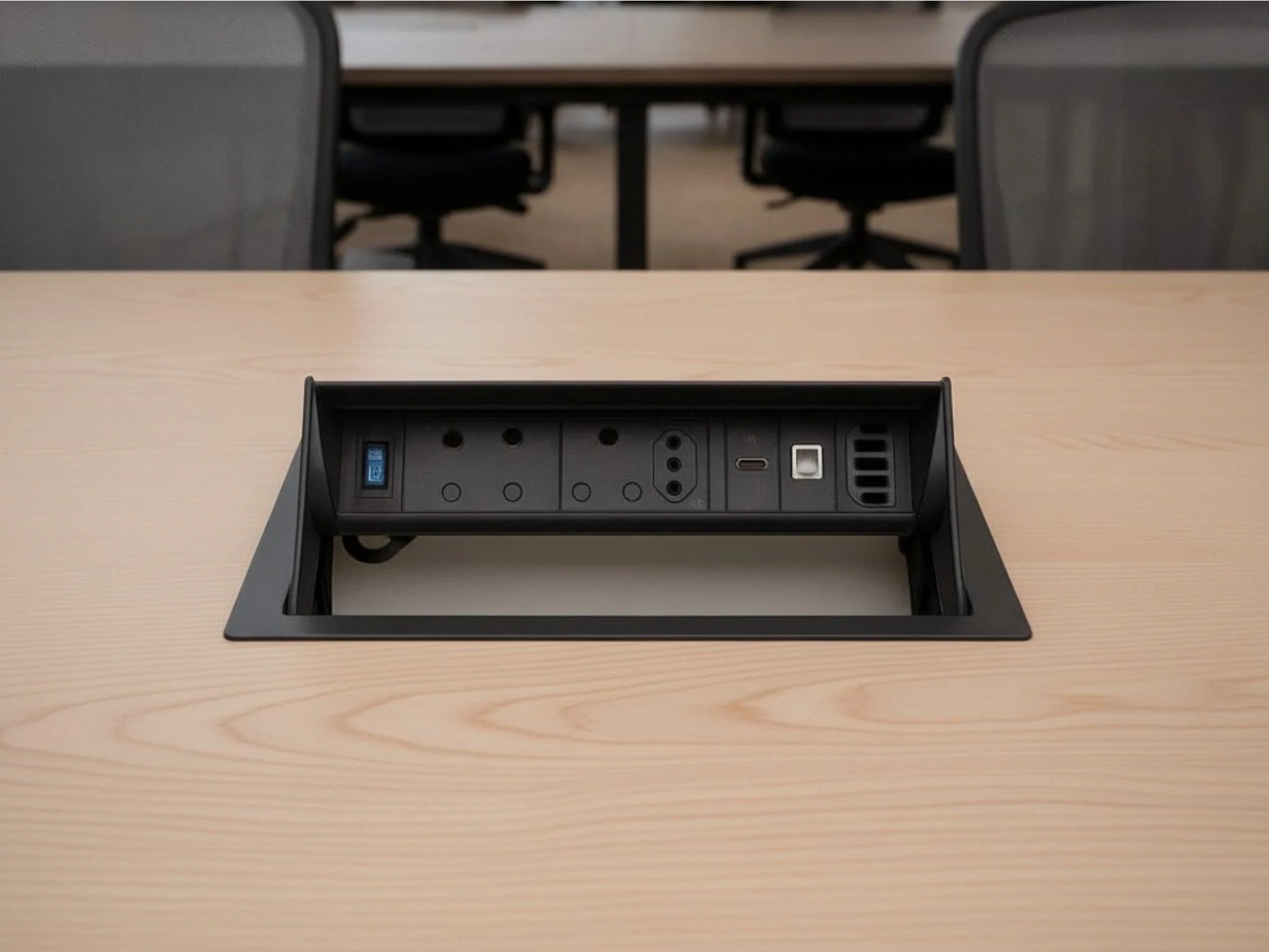 Improve Your Office Aesthetic with Hidden Plugs – Power4Desk