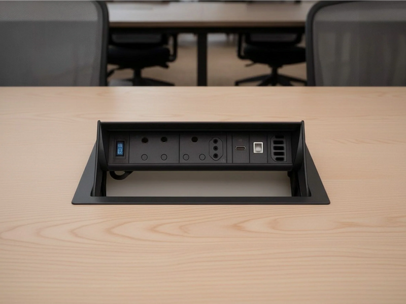 Improve Your Office Aesthetic with Hidden Plugs